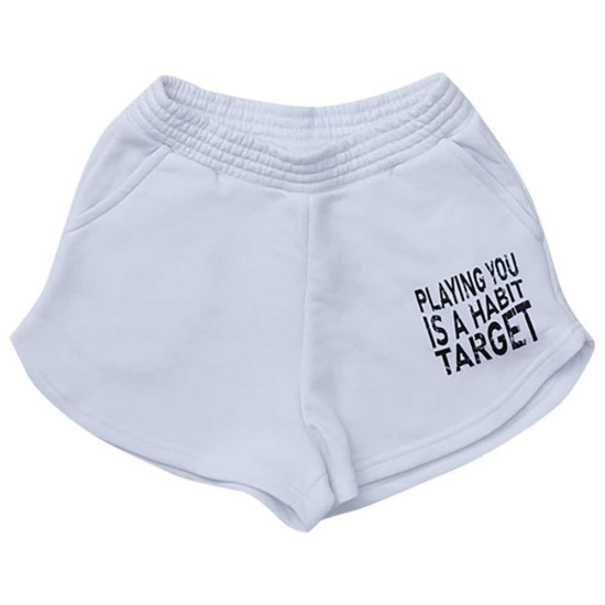 Target Παιδικό σετ Girls Crop Top & Shorts Single Jersey "Players'' Set